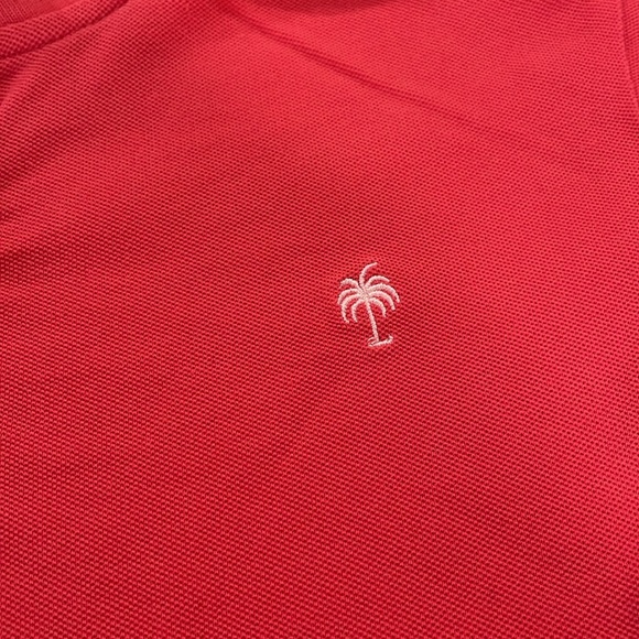 Lilly Pulitzer Women’s Short sleeve 2 button Polo Shirt-Size Large-Salmon color - Picture 3 of 6